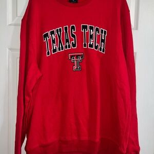 Red Texas Tech Raiders Sweatshirt